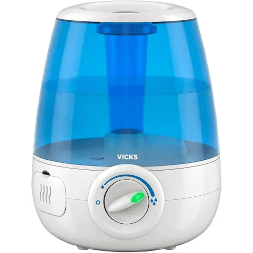 Vicks Filter-Free Ultrasonic Humidifier. #1 Brand Recommended by Pediatricians*. 1.2 Gal Ultrasonic cool mist humidifier for medium to large Bedrooms, Kids Rooms, and More. Use with Vicks VapoPads.