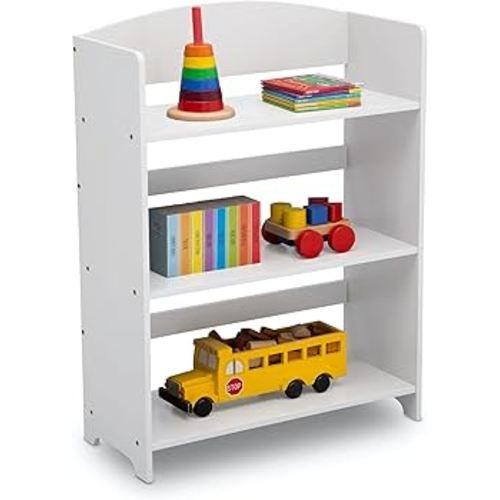 Amazon.com: Delta Children MySize Bookshelf, Bianca White : Home & Kitchen