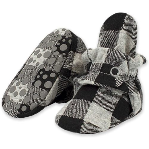 Zutano Unisex Organic Cotton Baby Booties With Gripper Soles
