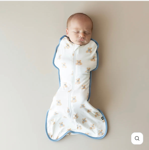 Swaddle Bag in Teddy Bear 0.5 TOG | Sleep Sack | Kyte Baby
