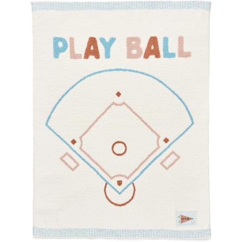 Barefoot Dreams CozyChic® Play Ball - Manta unisex para cochecito, color crema, talla única