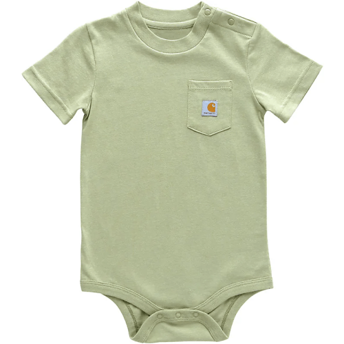 Kids' Short Sleeve Pocket Bodysuit (Infant) | Bodyshirts | Carhartt