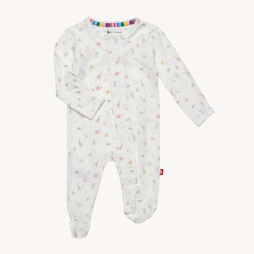 pink little bitty pretty one modal magnetic parent favorite footie – Magnetic Me