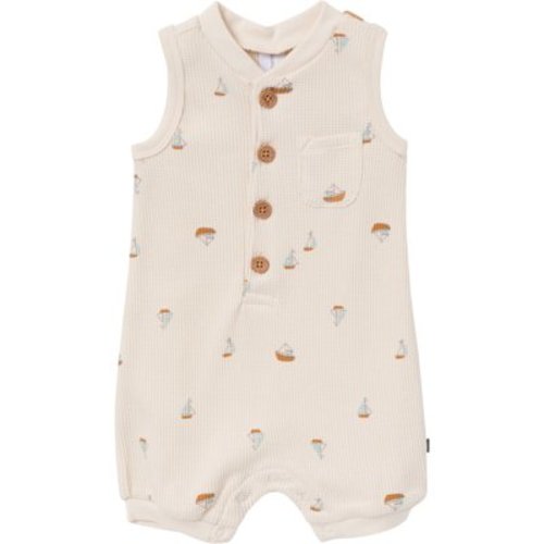 Modern Moments by Gerber Baby Boy Sleeveless Romper, Sizes 0/3 Months - 24 Months