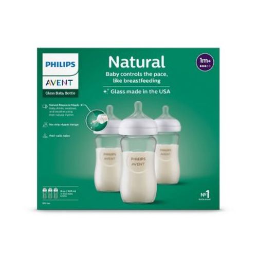 Philips Avent Glass Natural Baby Bottle