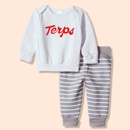 Terps University of Maryland Baby Jogger Set - Etsy