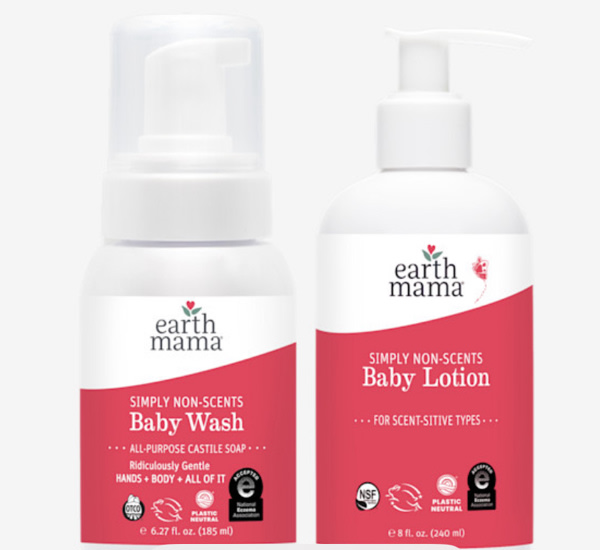 Simply Non-Scents Baby Wash + Lotion Set