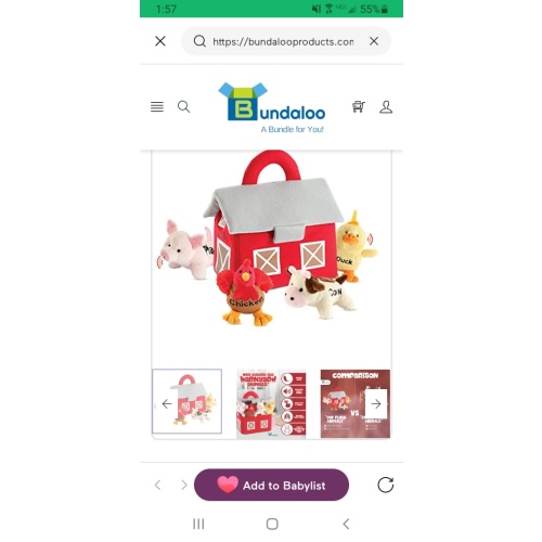 Bundaloo Plush Farm Animal Toys with Sounds and Carrier – Bundaloo Products