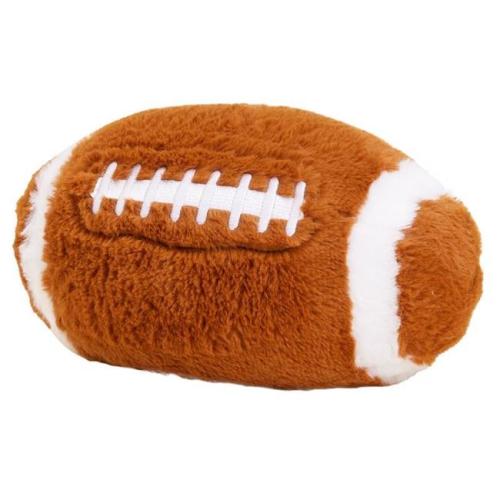 Warmies Football Stuffed Animal Plush Toy - Brown & White