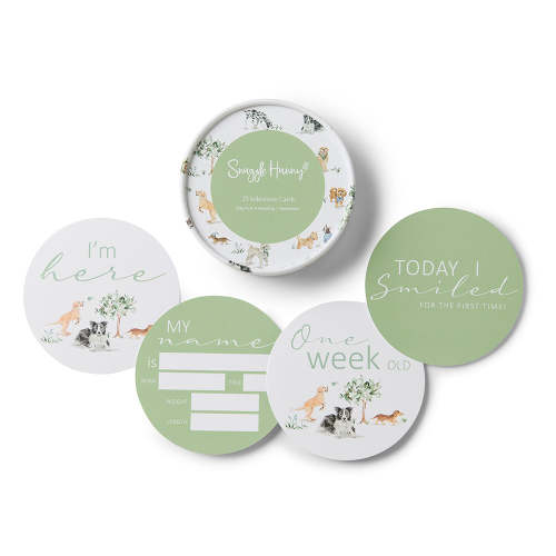 Dog Park; Seedling Reversible Milestone Cards
