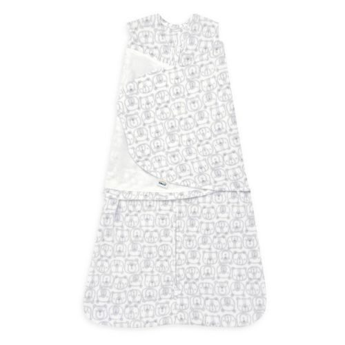 HALO Innovations Microfleece Sleepsack Swaddle Wrap - Bear Faces - S