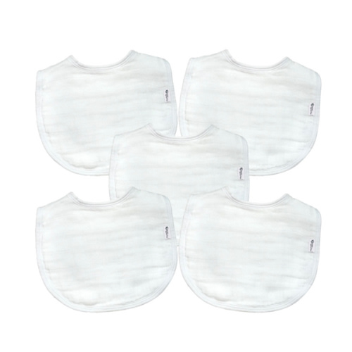 green sprouts® Muslin Bibs made from Organic Cotton (5 pack)