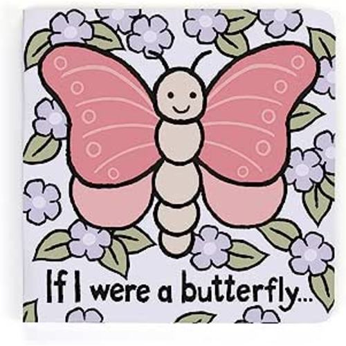 Amazon.com: Jellycat If I were A Butterfly Board Book for Baby : Baby