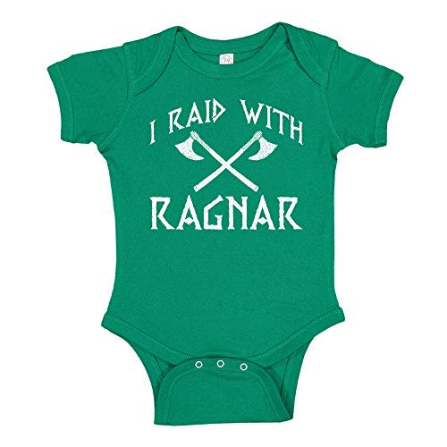 I Raid with Ragnar Viking Baby Bodysuit/Toddler T-Shirt Clothing Gift