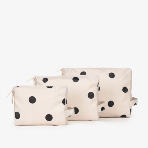 Water Resistant Zip Pouch Set (3 Pieces)