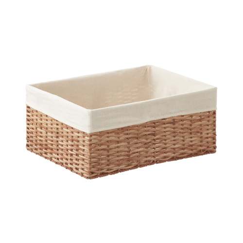 Natural Montauk Woven Rectangular Storage Bins | The Container Store