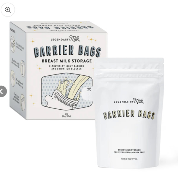 Barrier Bags for Breast Milk Storage | Legendairy Milk