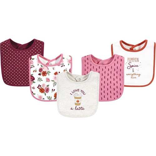 Hudson Baby Unisex BabyCotton Bibs