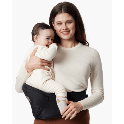 Baby Hip Seat Carrier: 3D Belly Protector & EVA Massage Board