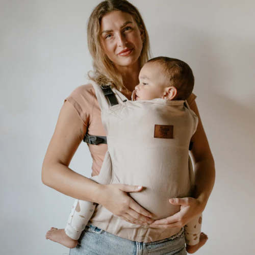 The Beluga Buckle Carrier (7-50 lbs)- Sand