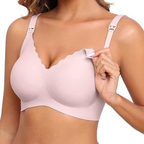 Nursing Bras for Breastfeeding Seamless Supportive Maternity Bras Women Comfort Pregnancy Sleep Bralette