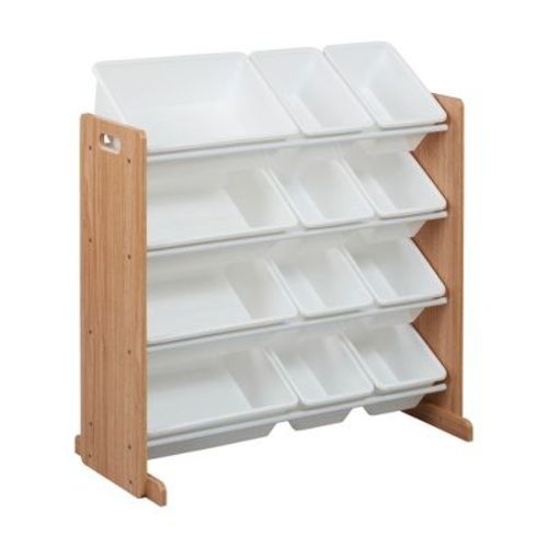 ECR4Kids 4-Tier Organizer with 12 Bins