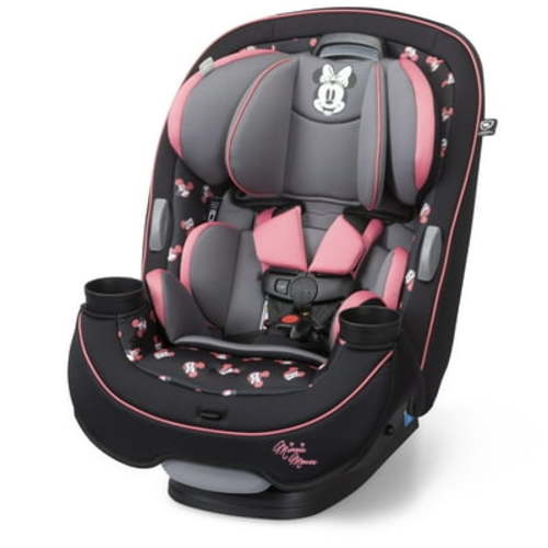 Disney Baby Minnie Mouse Grow and Go 3-in-1 Convertible Rear-Facing Comfy Car Seat