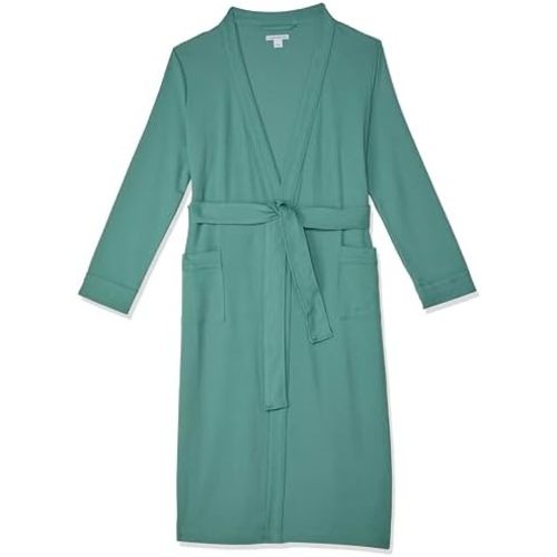 Amazon Essentials Women's Lightweight Waffle Full-Length Robe (Available in Plus Size)