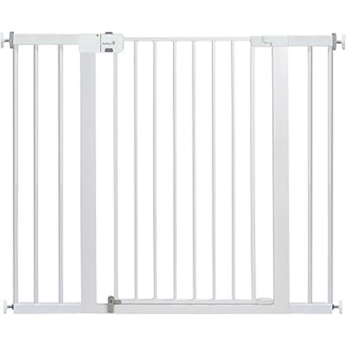Safety 1st Tall and Wide Easy Install Gate- White