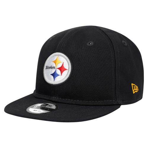 Infant Pittsburgh Steelers New Era Black My 1st 9FIFTY Adjustable Hat