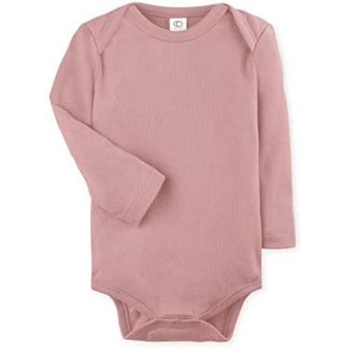 Colored Organics - Organic Cotton Baby Bodysuit - Long Sleeve Infant One Piece