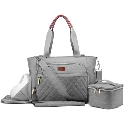 Diaper Bag Baby Travel Bag Big Diaper Bag Tote Waterproof Diaper Shoulder Bag Baby Shower Maternity Bag Daycare Bag