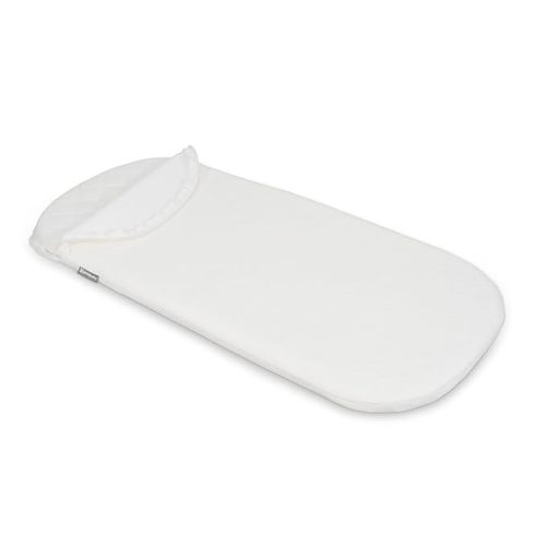 UPPAbaby Bassinet Mattress Cover/Extra Cover for Bassinets 2018-Later/Ultra Soft and Comfortable/Machine Washable/White - 1 Count (Pack of 1)