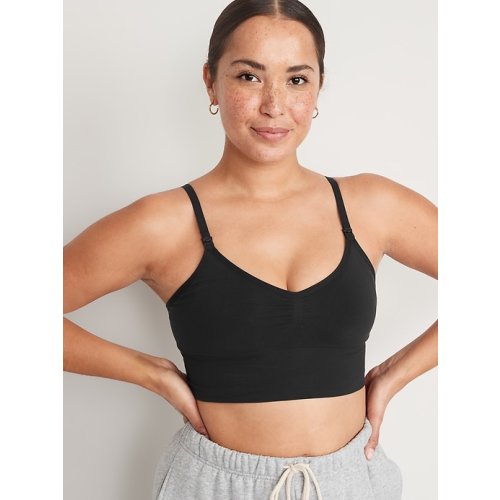Maternity High Support Hands-Free Pumping Bra