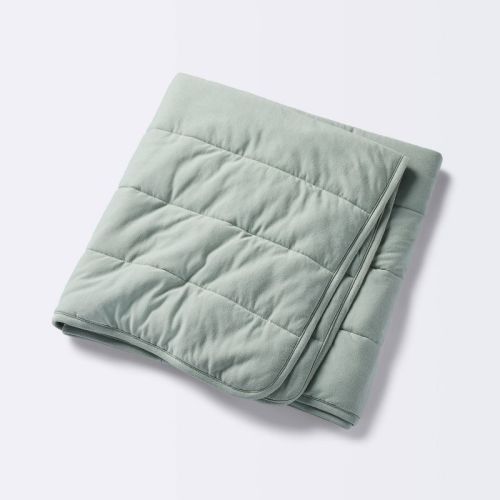 Rayon From Bamboo Quilted Baby Blanket - Green - Cloud Island™