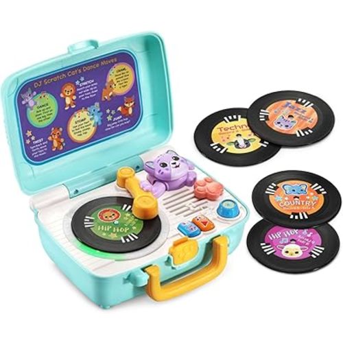 VTech DJ Scratch Cat Record Player