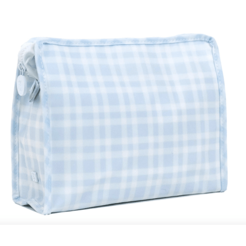 Large Roadie Pouch- Pimlico Blue Plaid – VACE
