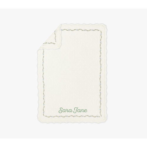 AERIN Pointelle Baby Blanket