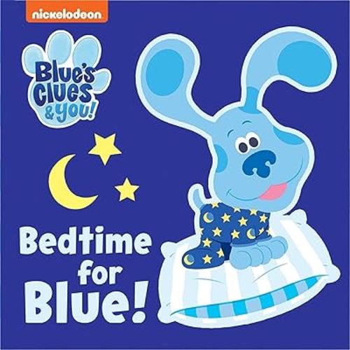Blue's Clues & You! - Bedtime for Blue! Cuddle Baby Cloth Book - PI Kids