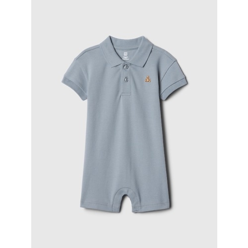 Baby Pique Polo Shorty