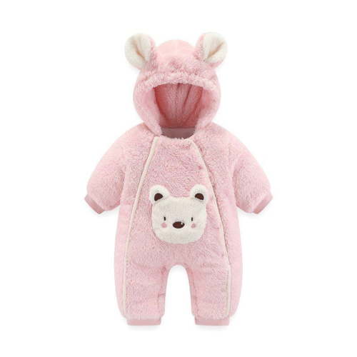 EnJoCho Outdoor Clothing for Kids Baby Girls Boys Winter Clothes Snowsuit Teddy Bear Outfit Jumpsuit Romper Coat Hooded Suit Baby Kids Trendy Comfort Bodysuit Outfits