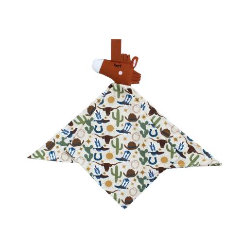 Howdy Western Horse Baby Lovey