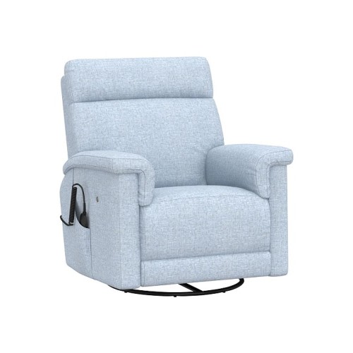 Dream Deluxe Swivel Glider Recliner with Heat and Massage