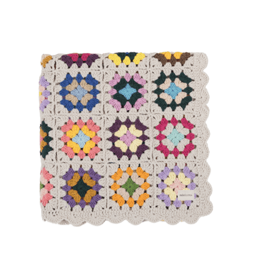 Manta Crochet Colours