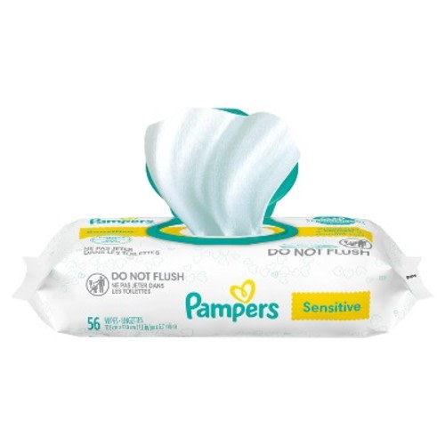 Pampers Sensitive Baby Wipes (Select Count)