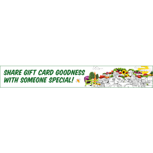 Sprouts | Gift Card | Personalize Card