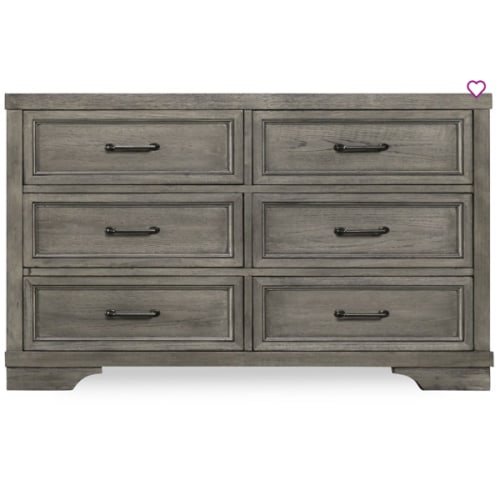 Foundry 6 Drawer Dresser - Jordan's Furniture