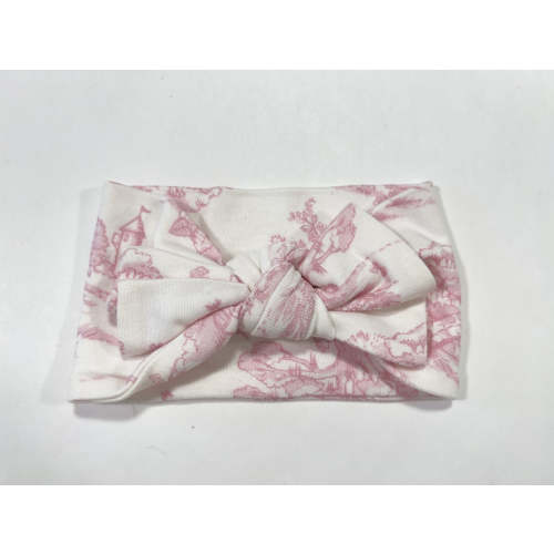 Storyland Toile Stretchy Bamboo Bow Headband – zukababy