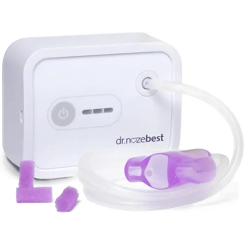 Dr. Noze Best - NozeBot | Electric Baby Nasal Aspirator | Hospital Grade Suction | Nose Sucker and Nasal Vacuum | Safe for Infants and Toddlers (Mild to Severe Congestion - The Original NozeBot)