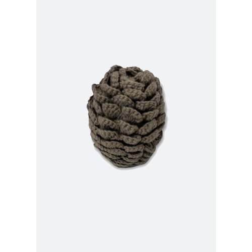 KNIT PINECONE RATTLE